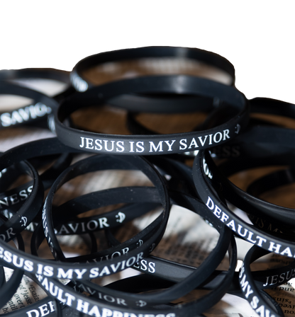 JESUS IS MY SAVIOR WRISTBANDS