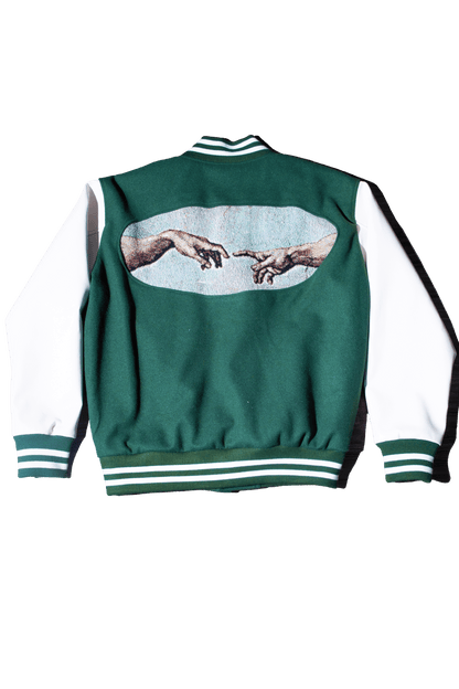 Jesus Varsity Jacket: THE CREATION