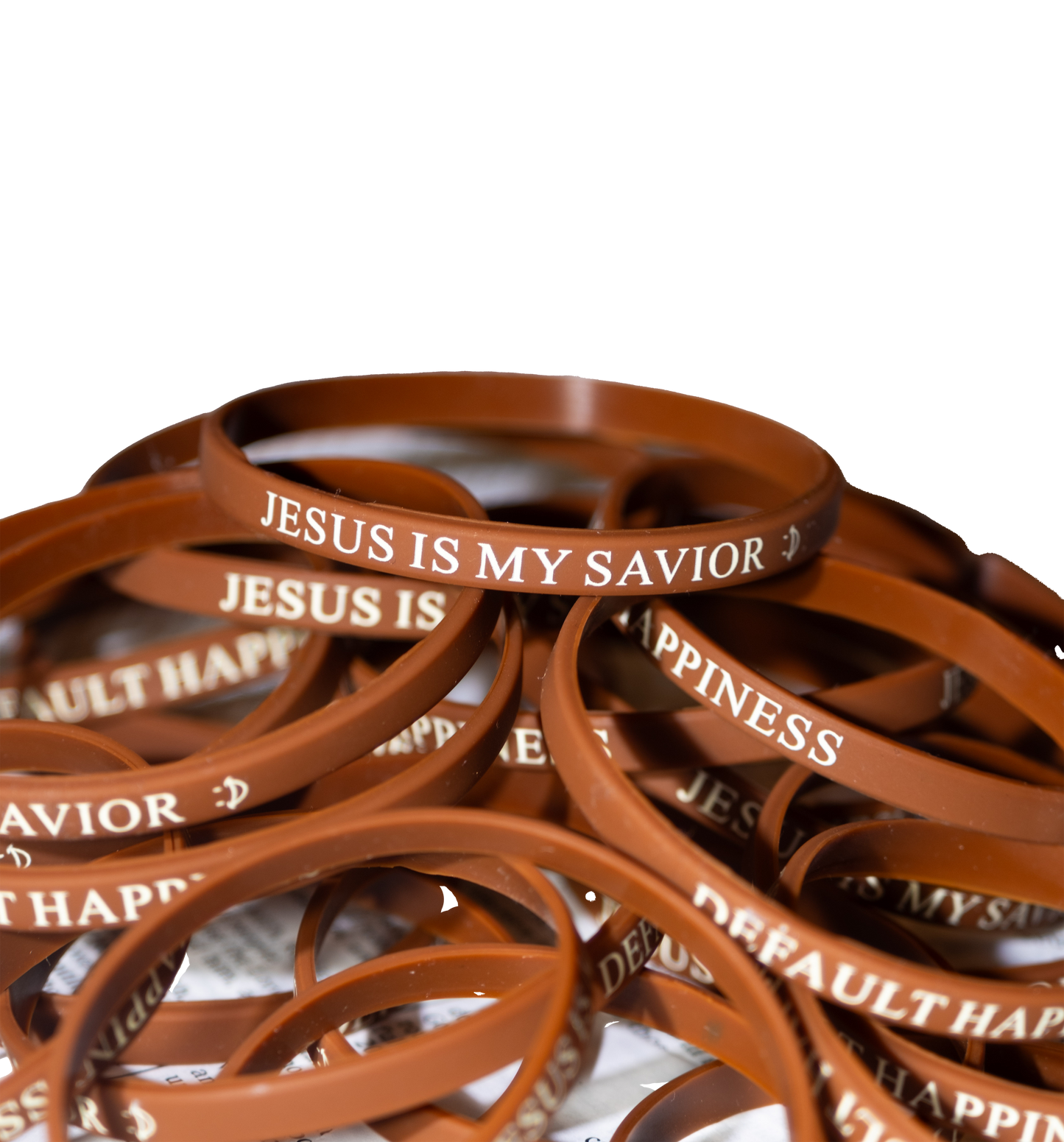 JESUS IS MY SAVIOR WRISTBANDS