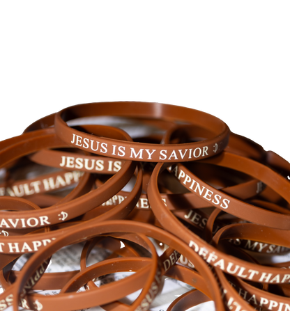 JESUS IS MY SAVIOR WRISTBANDS