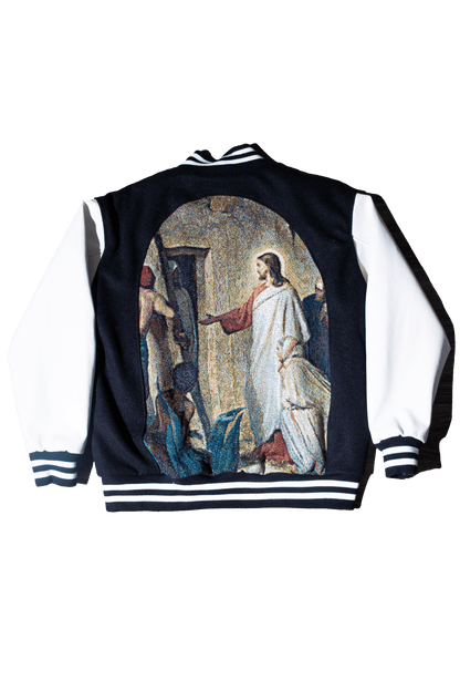 Jesus Varsity Jacket: RAISING THE DEAD