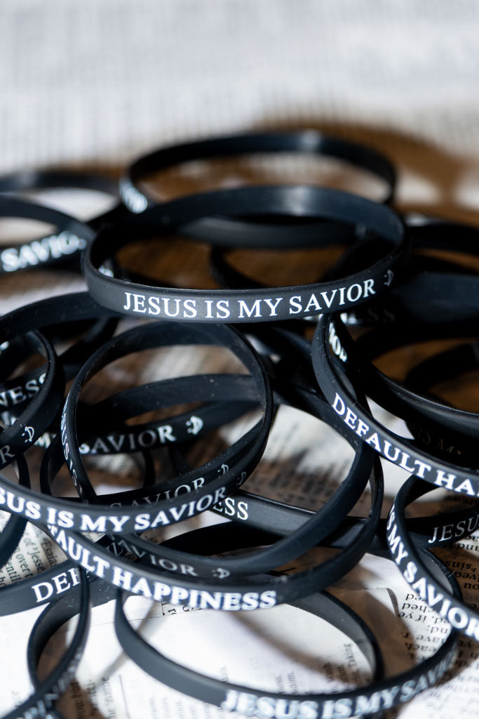 JESUS IS MY SAVIOR WRISTBANDS