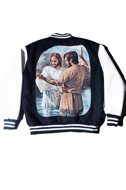 Jesus Varsity Jacket: BAPTISM